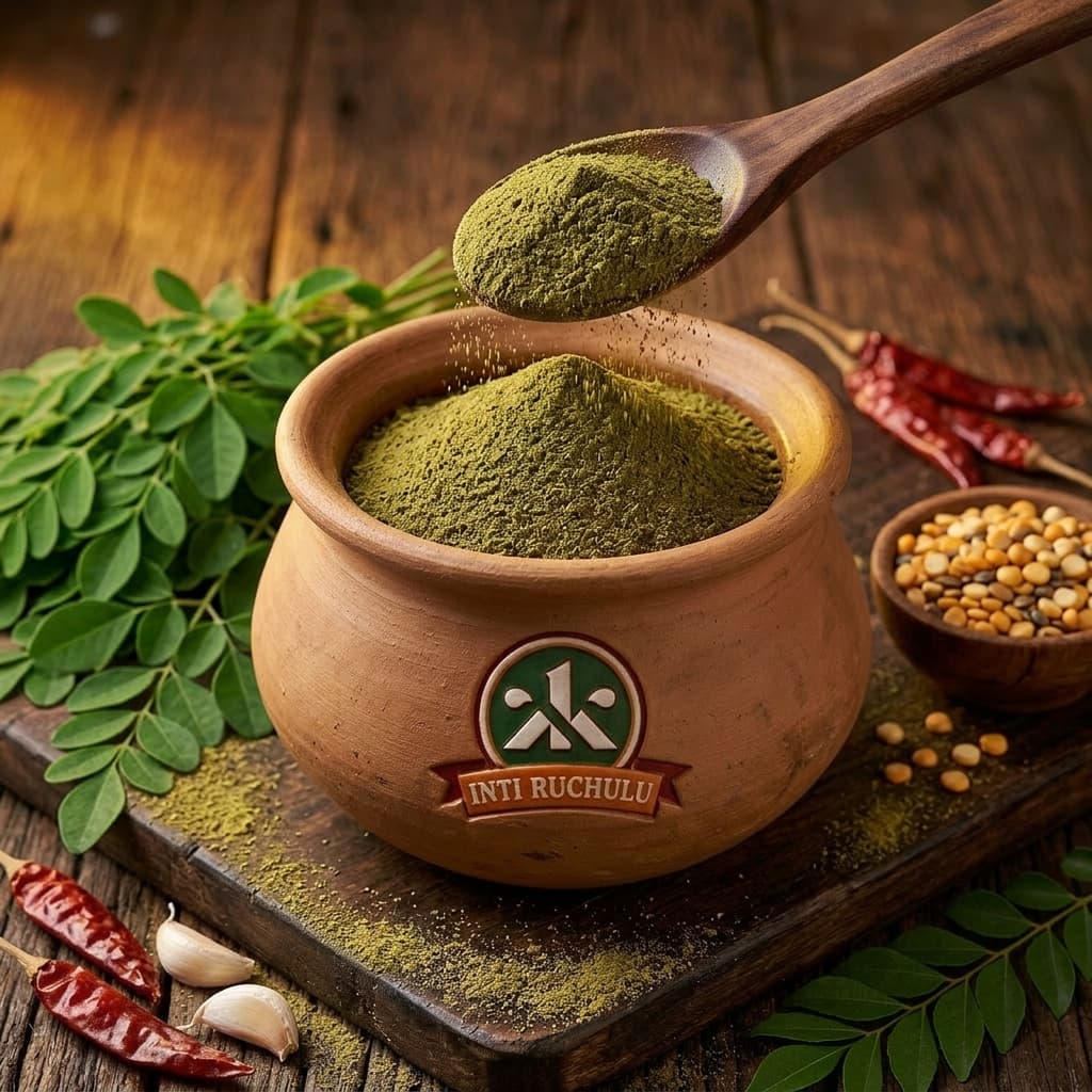 Drumstick Leaves Spice Powder