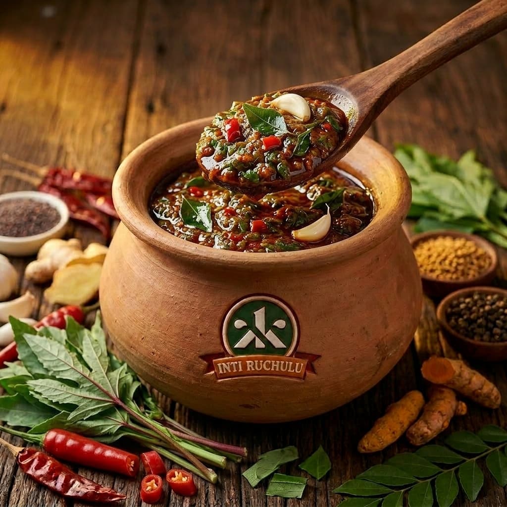 Sorrel Leaves, Red Chilli Pickle